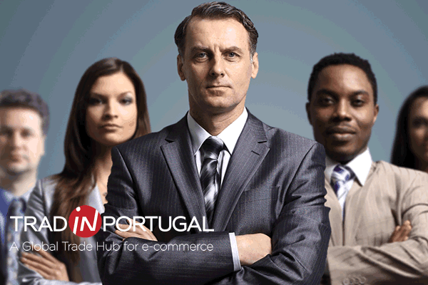 TRADINPORTUGAL BUSINESS PEOPLE logo T
